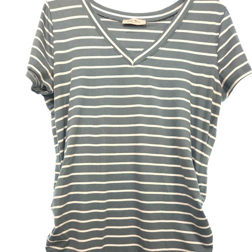 Full Moon Maternity Short Sleeve Top